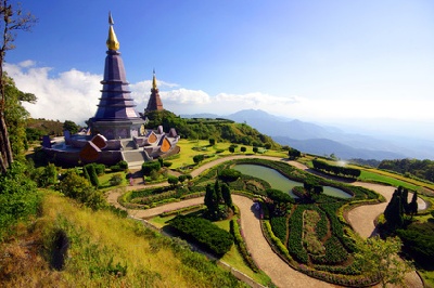 Thailands Höchster Berg, der Doi Inthanon