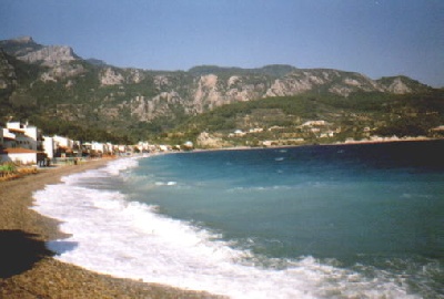 Strand von Kokkari, Samos